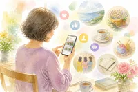 50代女性がSNSを始めるならどれがいい？おすすめの選び方と無理なく楽しむ始め方は？