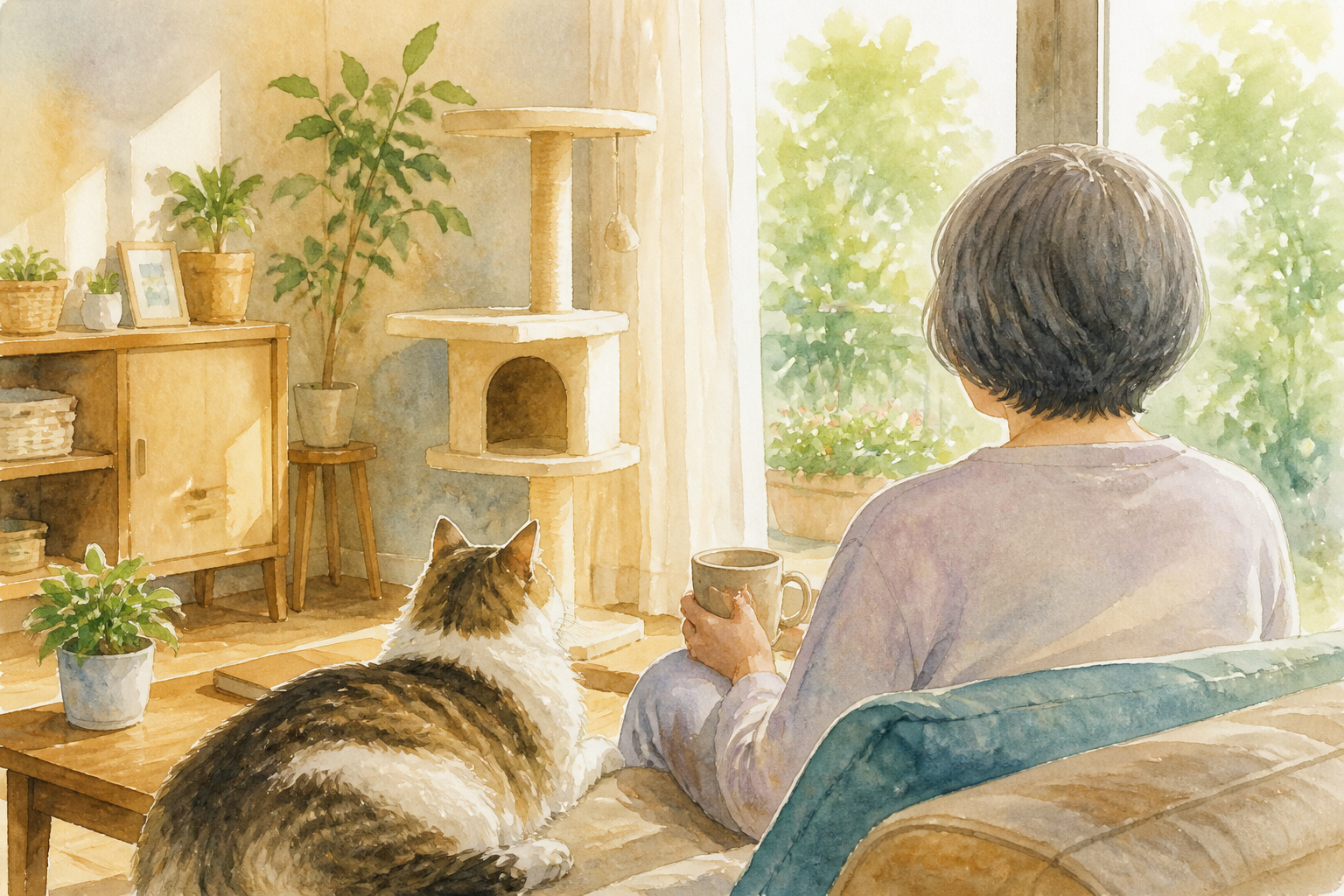 50代の一人暮らしで猫を飼う際の注意点とは？安心して共生するために必要なこと