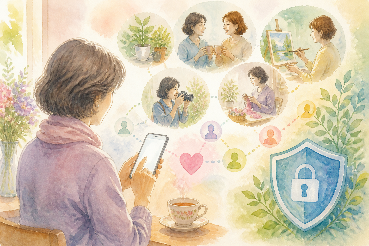 安全にSNSを利用するためのポイント