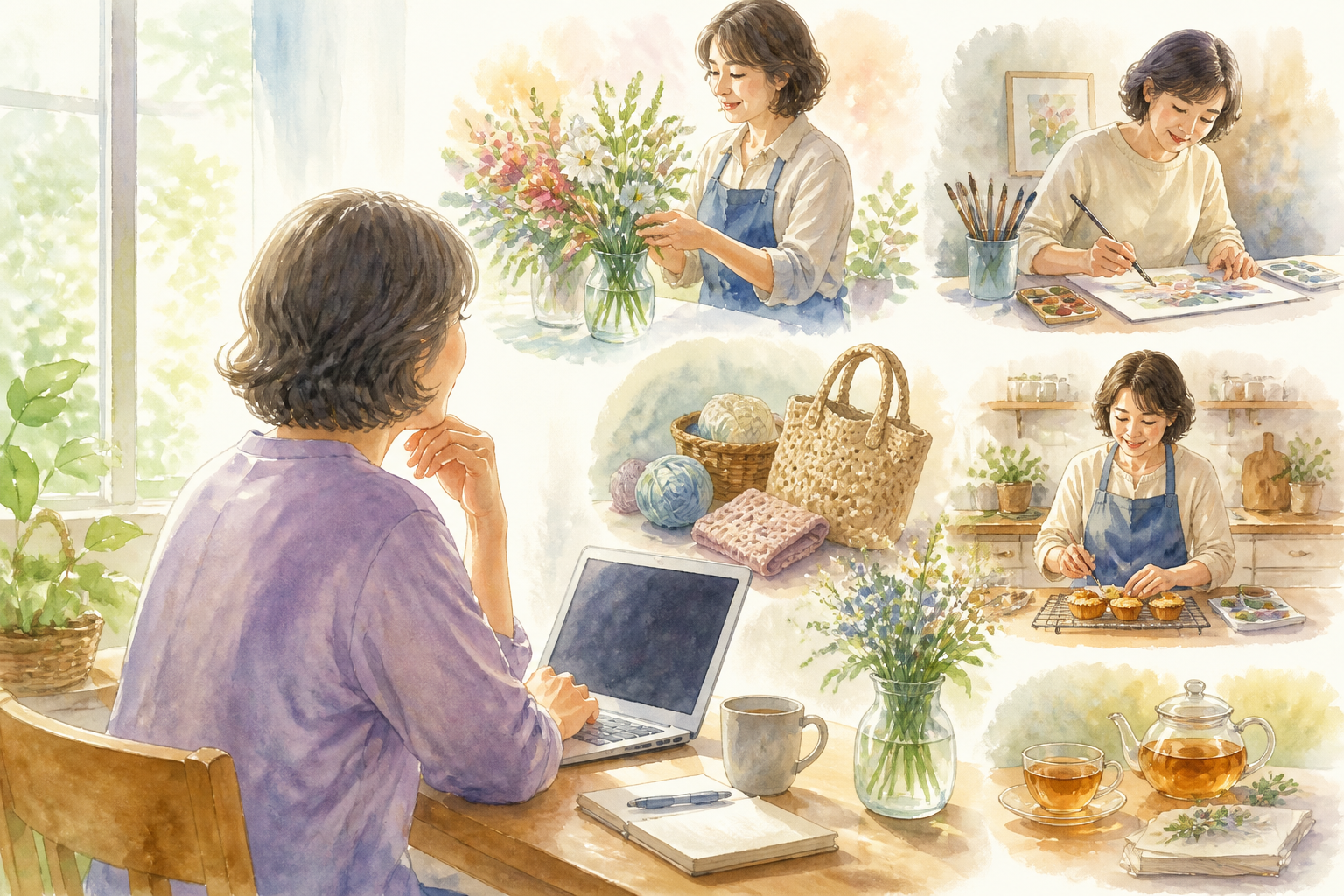 在宅で始めやすい趣味の具体例