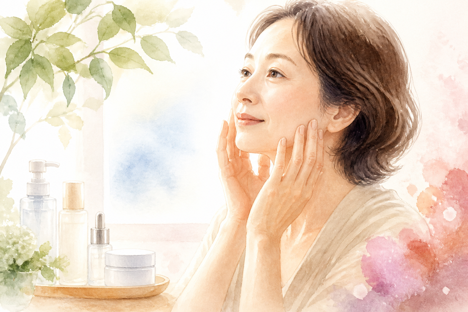 やさしい角質ケアも忘れずに