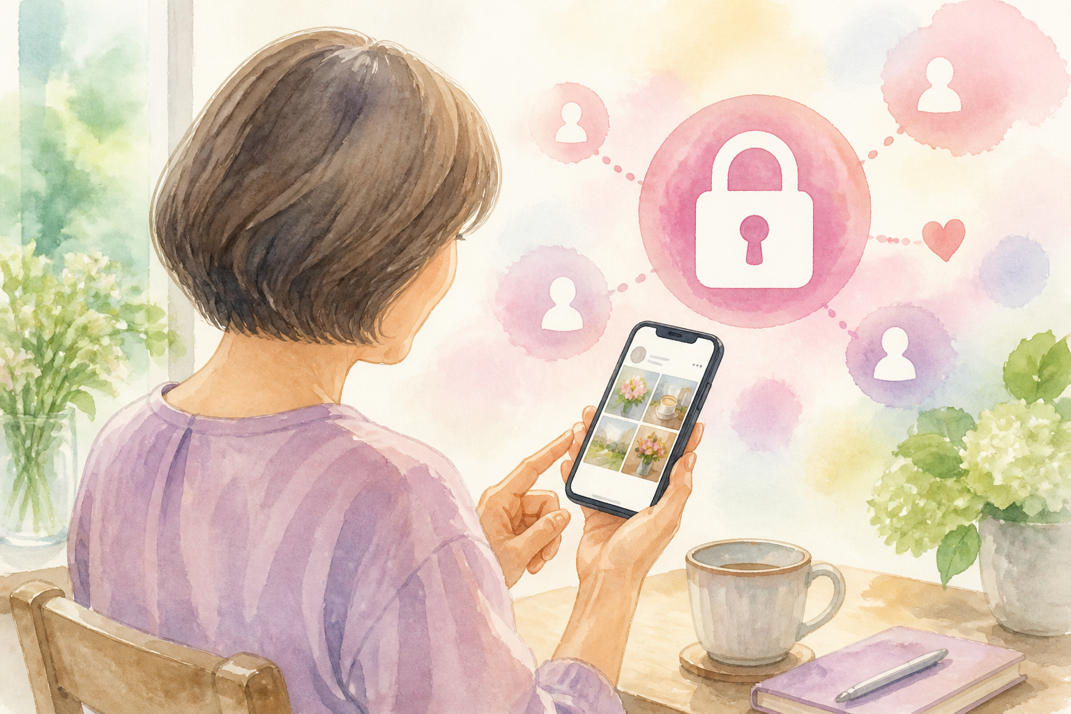 鍵アカウントの設定方法
