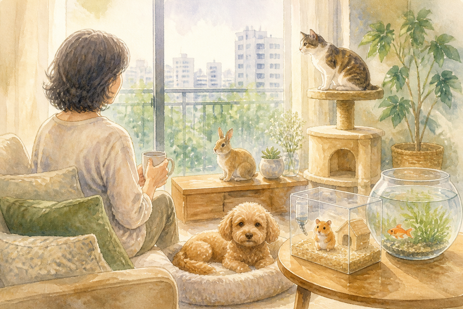 最近のペット事情とおすすめの動物